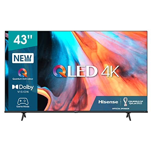 43E78HQ QLED-TV 109cm Mittelfuß - 109 cm - DVB-S 109,2 cm (43") 4K Ultra HD Smart TV WiFi Noir, Sistema operativo VIDAA