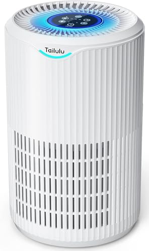 Luftreiniger für Zuhause, großer Raum, 1345 ft², Tailulu H13 True HEPA Luftreiniger, reinigt Rauchstaub, Pollen Tierhaarallergien für Schlafzimmer, Wo