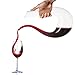 Culinaire Crystal Glass U-Shaped Wine Decanter - White & Red Wine Carafe Aerator, 1750ml
