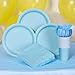 Party Color Paper Cups Light Blue 9oz 24 Count