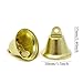 Honbay 20PCS 38mm/1.5inch Gold Jingle Bells Bridal Bells Decoration Bells Christmas Bells for Dog Potty Training, Housebreaking, Making Wind Chimes,Christmas Wreath and etc