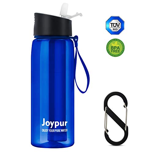 Joypur Filtered Water Bottle with Filter 4-Stage Integrated 