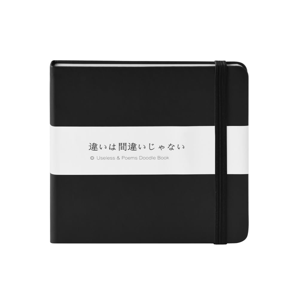 Photo 1 of Small Square 5x5" 80gsm Mini Notebooks Blank Pages Sketchbooks Travel Journal Pocket Hardcover Paint Writing Notebook Blank Diary Memo Planner Sketchbook PU Leather Cover, Black
