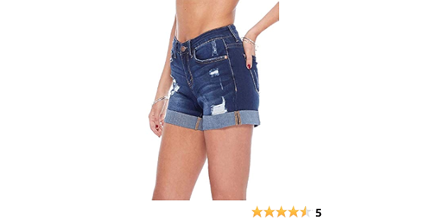 Amazon.com: El pantalón vaquero corto no demasiado corto. Boyfriend - Puño  enrollable, M : Ropa, Zapatos y Joyería
