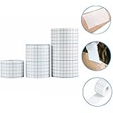 3 Roll Wide-area Dressing Fixation Tape, Anti-allergy Self Adhesive Bandage for Fixing Plaster, Gauze Pad, Needle, Catheter
