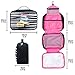 Hanging Toiletry Bag Travel Bag Folding Travel Bags for Toiletries Leak Proof Business Bathroom Wash Bag for Women, Men, Kids Carry On Makeup Bags
