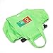 Dewsshine 2 Pack Home Kitchen Reusable Grocery Bags Foldable Shopping Tote Bag Organizer for Supermarket Trolley Cart Outdoor Camping (Green)