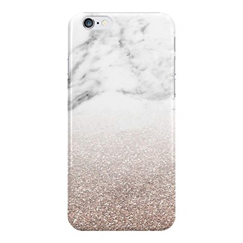 Rose Gold Glitter &amp; Marble Phone Case - iPhone 5 / 5s / SE