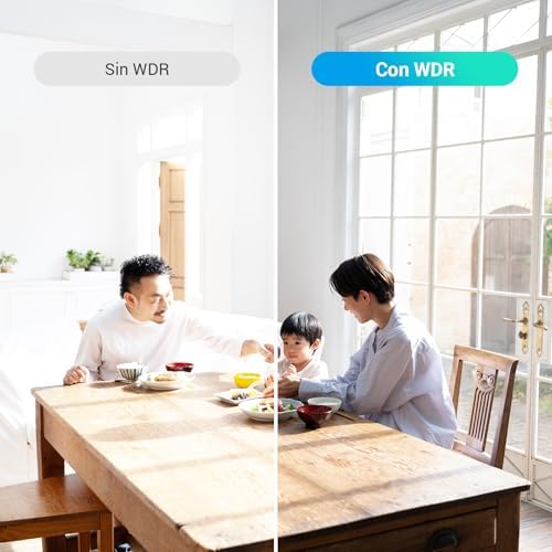 C6N G1 3K Cámara Vigilancia WiFi Interior 360°, Cámara IP Detección de Personas, Visión Nocturna en Color, Audio Bidireccional, Seguimiento con Zoom, Control Remoto, para bebé/Anciano/Negocio
