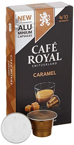 Café Royal Caramel Flavoured Edition 50 Nespresso, kompatible Kapseln aus Aluminium - Intensität 4/10 - 50 Kaffeekapseln… – Bild 3
