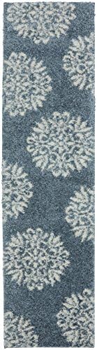 Mohawk Home Exploded Medallions Area Rugs, 2 ft x 7 ft 10 in, Bay Blue