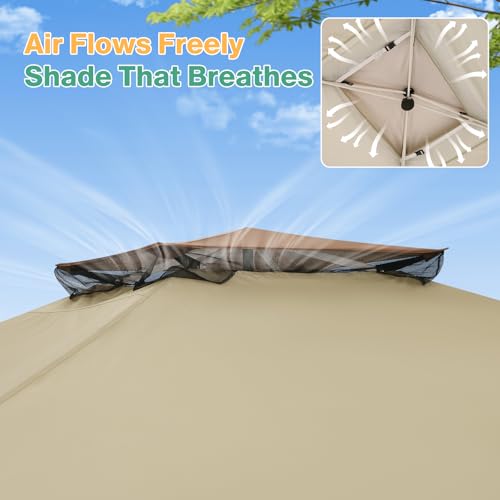 COBIZI 10x15 Pop Up Canopy Gazebo Review: Water-Resistant Shelter with Mosquito Netting image 23