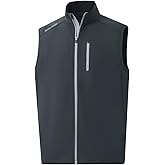 Rouen Mens Vests Outerwear Performance Lightweight Sleeveless Jacket Windproof Softshell Vests Sports Golf Vest for Men