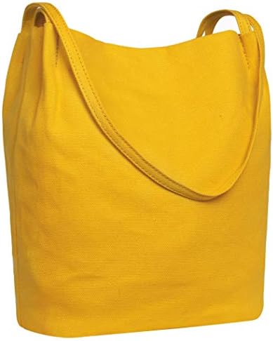 Canvas Womens Bucket Bag Shoulder Handbags Hobo Ladies Purses Fashion Tote Purse