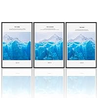 3 Piece Framed Canvas Wall Art Beautiful Landscape Canvas Prints Home Artwork Decoration for Living Room,Bedroom - 16