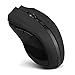 YJM Cordless Wireless 2.4GHz Optical Mouse Mice for Laptop PC Computer +USB Receiver (Black)