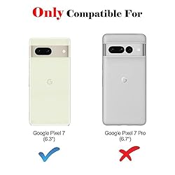 KKEIKO Case for Google Pixel 7, RFID Blocking PU