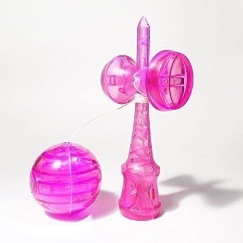 Light up LED 7 Inch Kendama (Red Glow)