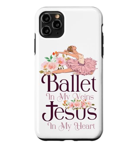 Ballet Dancer Dance Girl Ballerina Jesus Faith Christian Case for iPhone 11 Pro…