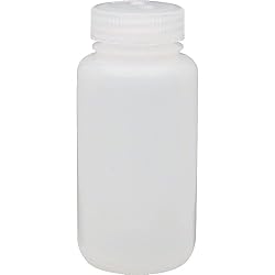 Nalgene HDPE Wide Mouth Round Container, 8 Oz