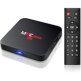 Bqeel M9C max TV Box 4K [2G/16G] Android 6.0 Marshmallow Amlogic S905X Chipset 4K android tv box Unlocked 2.4G WIFI Smart Media Player [Pure Version]