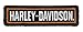 Harley-Davidson Embroidered H-D Script Emblem Patch, 3.5 x 1 in. EM516661