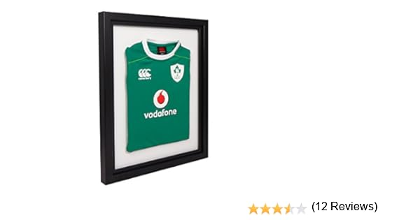 Vivarti - Marco de Fotos (40 x 50 cm), diseño de Camisa de Deporte, Color Negro y Blanco: Amazon.es: Hogar