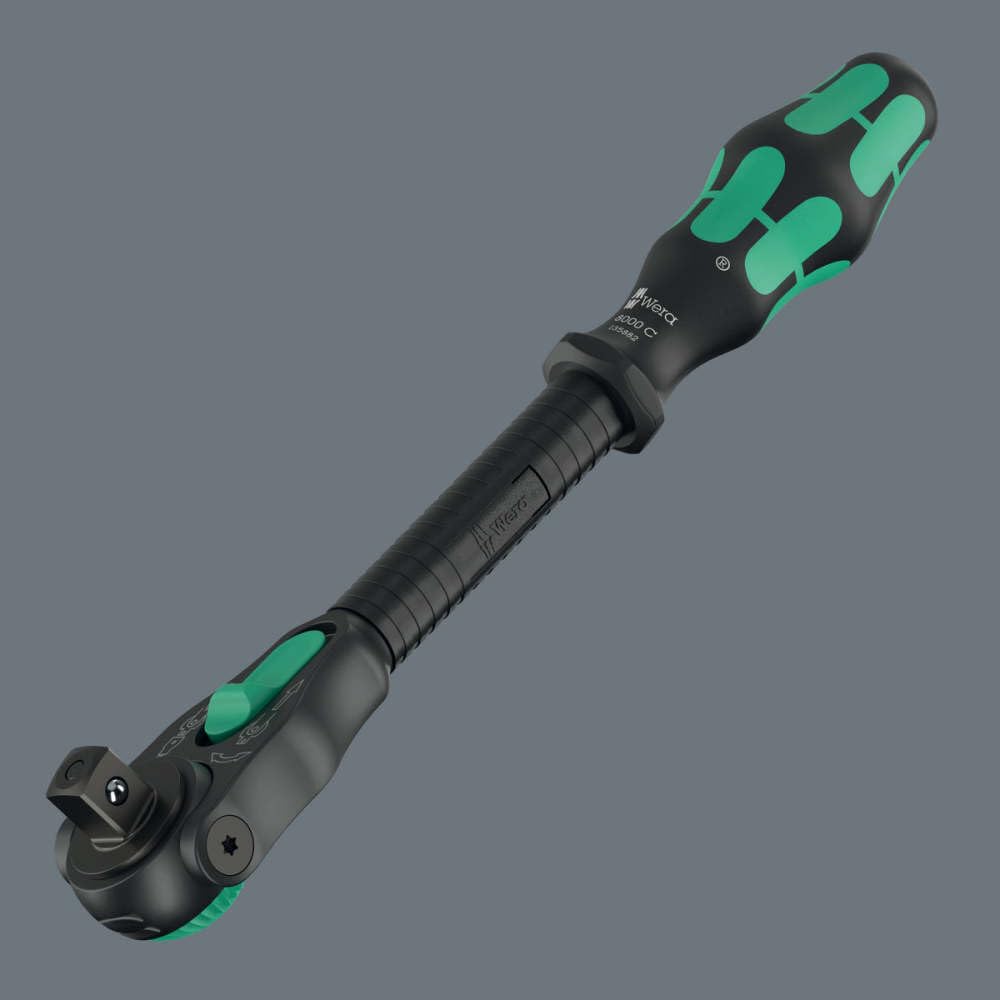 Wera Knarre Zyklop Speed-Knarre 8000 C Black Edition, 1/2" 2