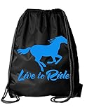 Activewear Apparel Equestrian Drawstring Bag