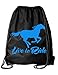 Activewear Apparel Equestrian Drawstring Bag (One Size, Live to Ride)