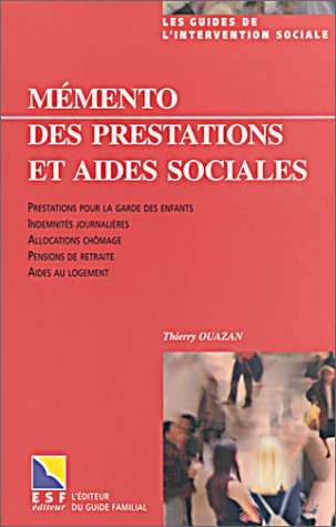 Mémento des prestations et aides sociales