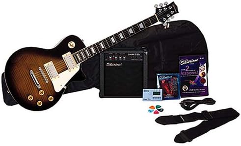 Silvertone SSL3 Electric Guitar Pack, Vintage Sunburst