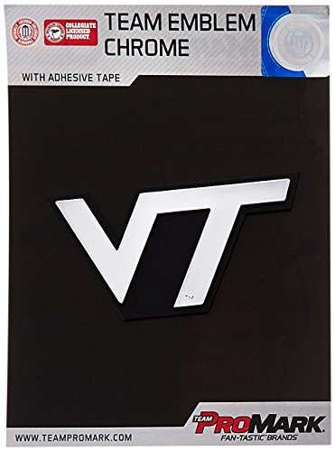 NCAA Virginia Tech Hokies Chrome Automobile Emblem