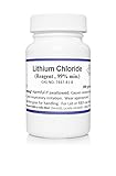 Lithium Chloride, Reagent (Battery Grade), 99.5% min., 100 grams