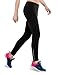 Safort Woman Windproof Cycling Jogging Pants for Spring/Autumn, NOT Padded, Thermal, Fleece Lined, Zip Pocket, Black