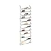 Lynk 36 Pair Over Door Shoe Rack - White