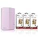 [Printer+Paper Set] New LG Pocket Photo Printer 3 PD251 [Pink] (Follow-up Model of PD241T PD239) + LG Zink Photo Paper [