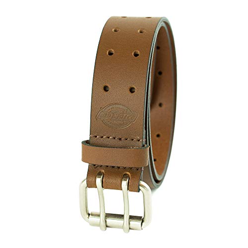 dickies double prong leather belt