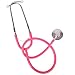 Baitaihem Real Working Stethoscope Dual Head Stethoscope for Children Kids Role Play Listening to Heartbeat Functional Toy Gifts(Pink 1)