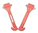 AUTOARK Car Safety Antiskid Hammer Seatbelt Cutter Emergency Class - Window Punch Breaker Auto Rescue Disaster Escape Life-Saving Hammer Tool,2 Pack,AZ-012
