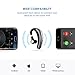 Bluetooth Headset, Bluetooth 4.1 Wireless Earphone Noise Cancelling In-ear Earbud Headset With Mic for Cell Phones by Homogo