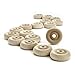 1-1/4 Wood Toy Wheels - Bag of 100