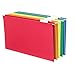 Smead Hanging File Folder with Tab, 1/5-Cut Adjustable Tab, Legal Size, Assorted Primary Colors, 25 per Box (64159) (Pack of 1)