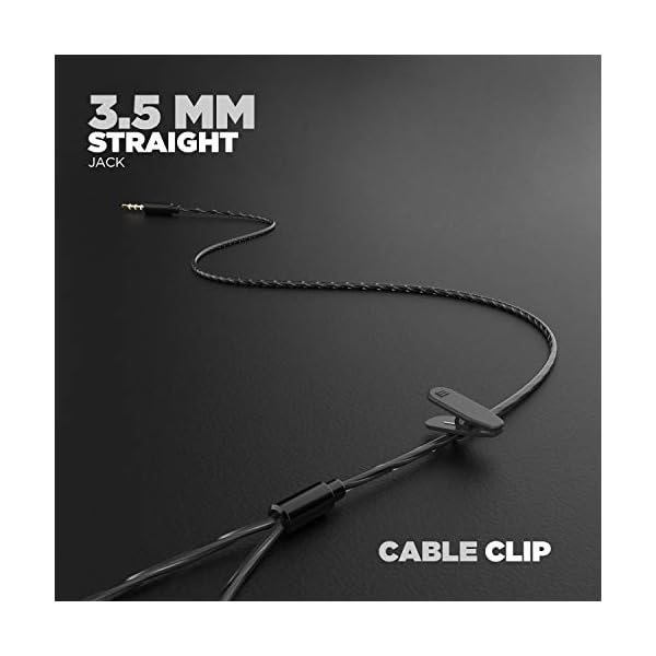 boAt BassHeads 242 in Ear Wired Earphones with Mic (Active Black