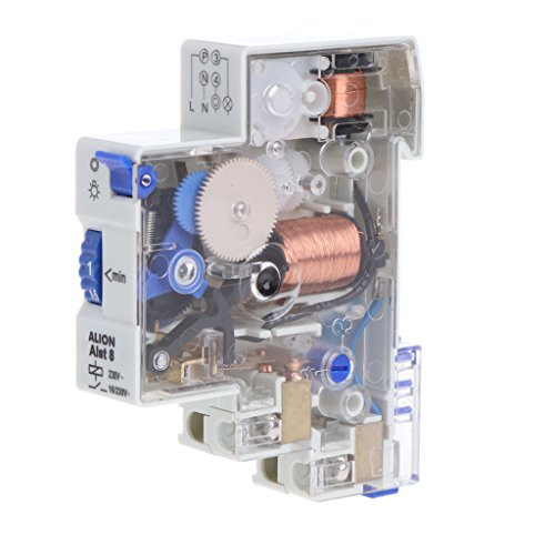 Qisuw 7 Min DIN Rail Staircase Din Rail Relay Switch Time Timer Corridor Controller AC 110-230V - Thumbnail 7