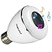 NINISEI Bluetooth Speaker Light Bulb,Smart Light,E27 6W Thousands of Light Colors,Support For Iphone, Android Phone. Party Lighting.
