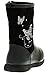 Sara Z Toddler Girls Patent/Matte Boots With Butterflies (See More Colors & Sizes)