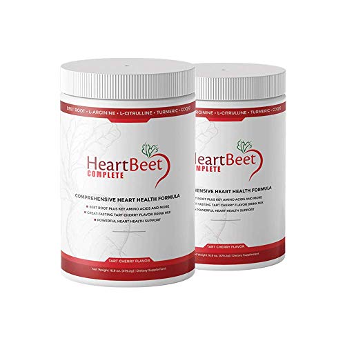 2 Bottles HeartBeet Complete Beetroot Powder Formula for Blood