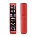 SIKAI Silicone Protective Case Cover for Samsung BN59-01178W AA59-00652A AA59-00594A RM-D1078 Universal Remote Shockproof Kids-Friendly Anti-Lost with Remote Loop (Red)