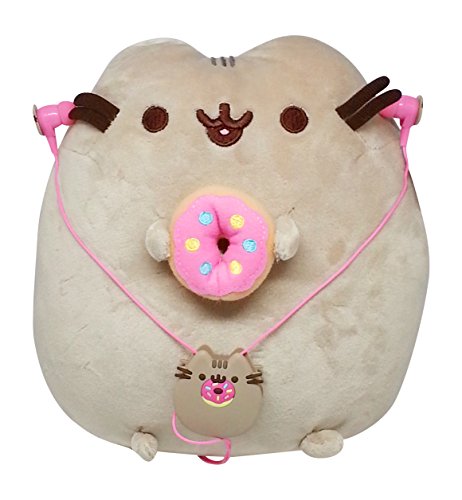 Pusheen donut plush and pusheen donut earbuds set